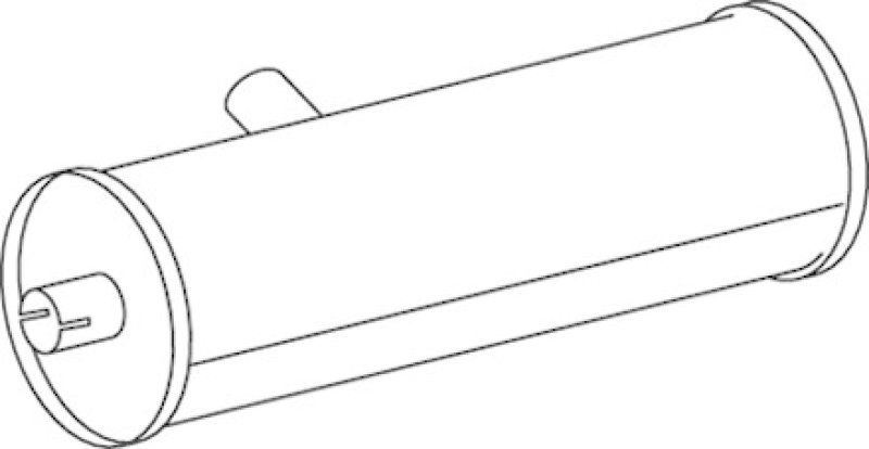 DINEX Mittel-/Endschalldämpfer