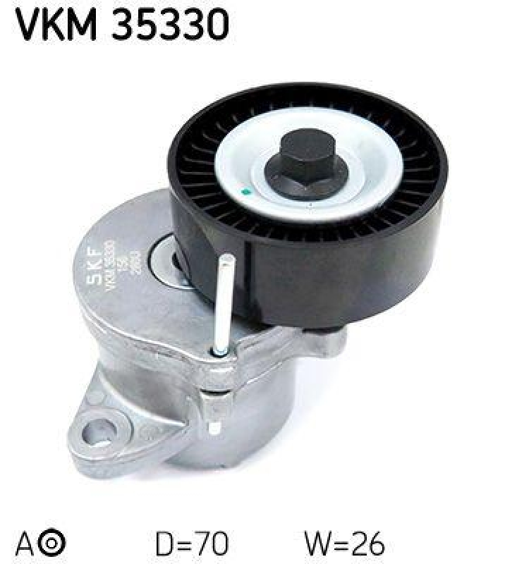 SKF Tensioner Pulley, V-ribbed belt