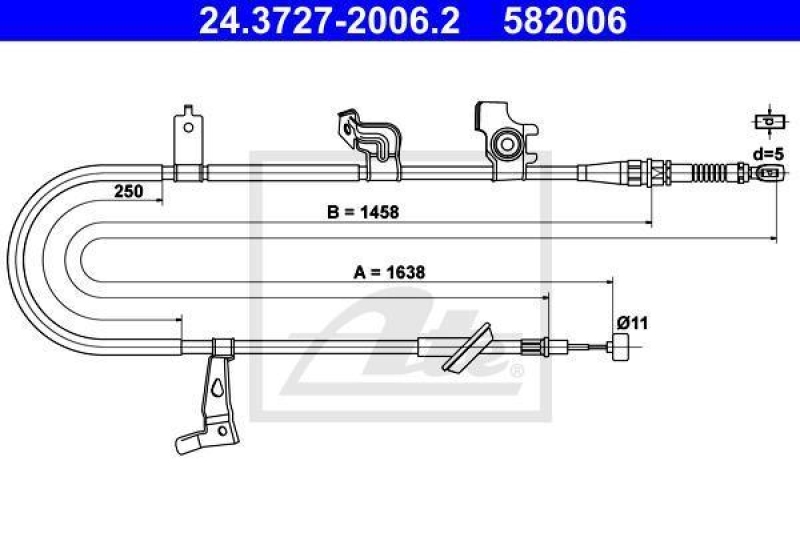 ATE Cable, parking brake