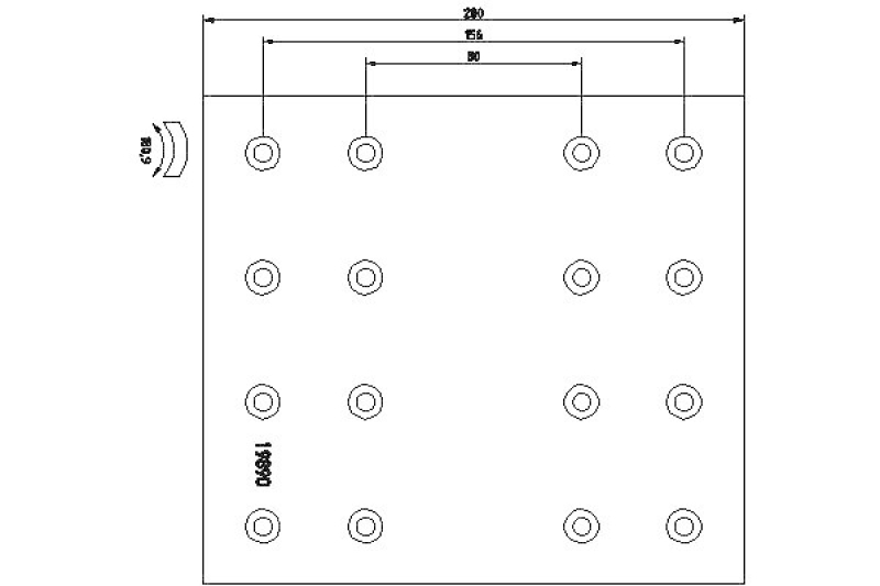 TEXTAR Brake Lining Kit, drum brake