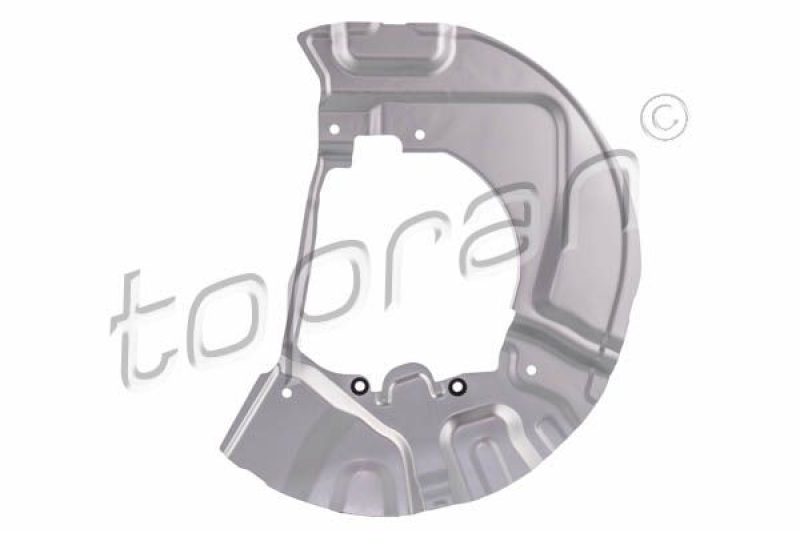TOPRAN Splash Panel, brake disc