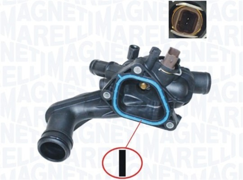 MAGNETI MARELLI Thermostat, coolant