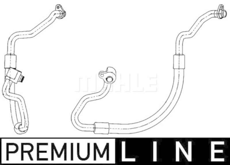 MAHLE Niederdruckleitung, Klimaanlage BEHR *** PREMIUM LINE ***