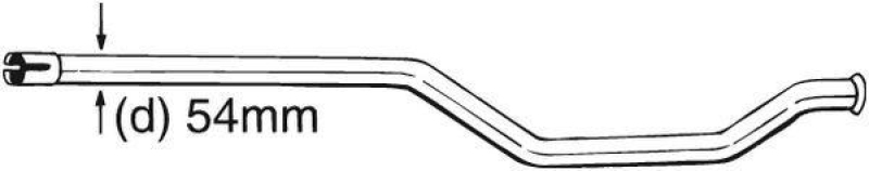 BOSAL Repair Pipe, catalytic converter