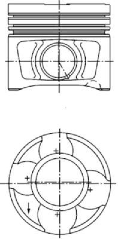 KOLBENSCHMIDT Piston