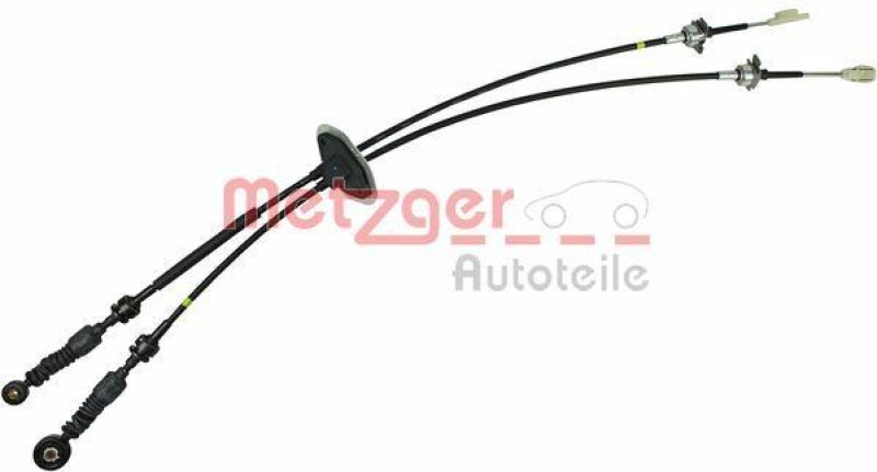 METZGER Cable Pull, manual transmission