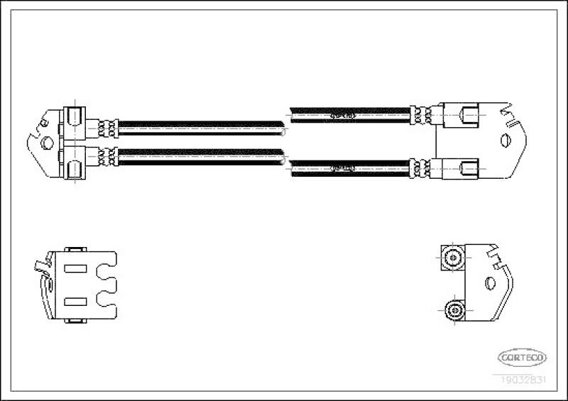CORTECO Bremsschlauch