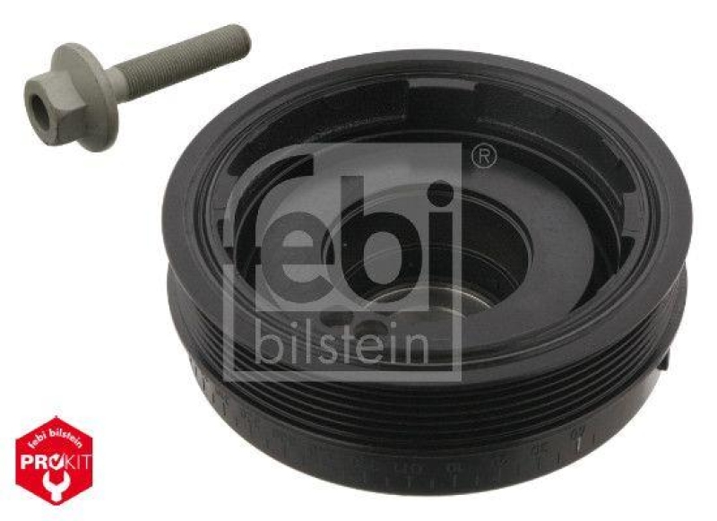FEBI BILSTEIN Riemenscheibe, Kurbelwelle ProKit 33579