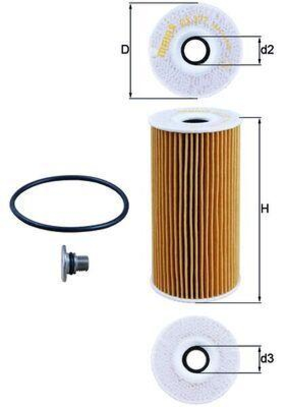 KNECHT Oil Filter