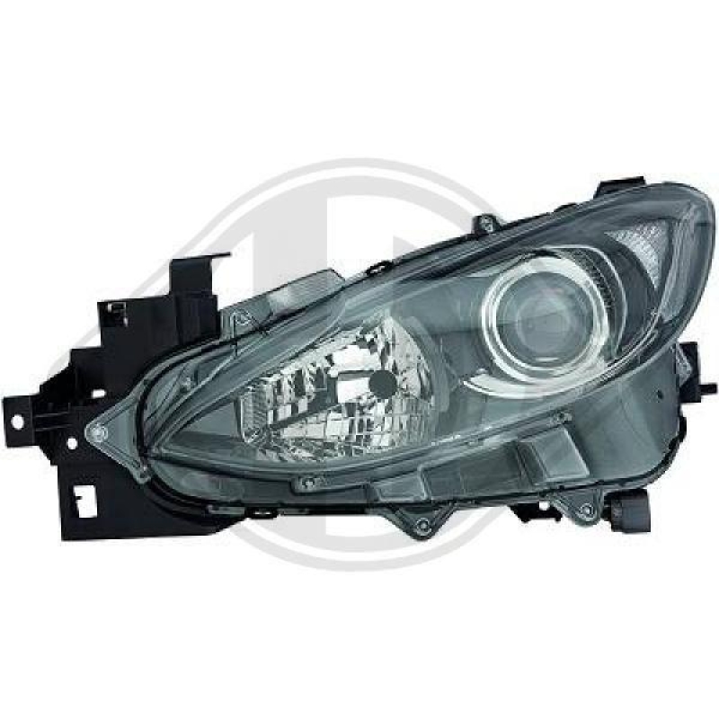 1x Diederichs Hauptscheinwerfer H11 H15 Rechts passend f&uuml;r Mazda 3 2.0 2.2 1.5 5620080
