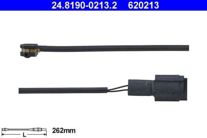 ATE Warning Contact, brake pad wear
