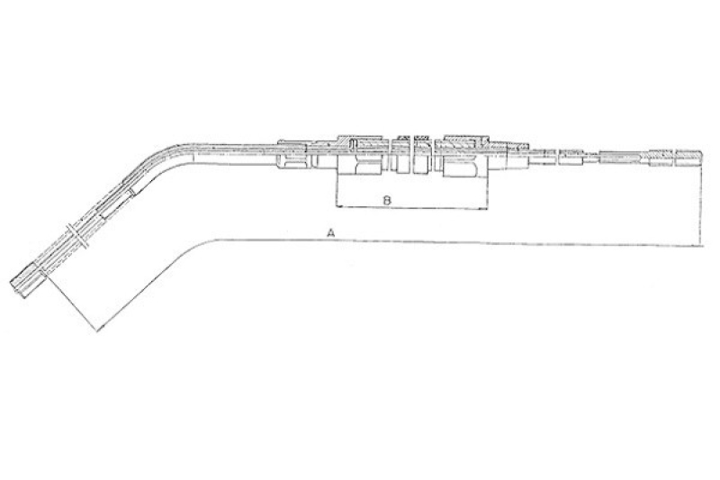 TEXTAR Cable Pull, parking brake