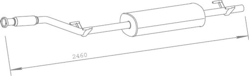 DINEX Centre Muffler