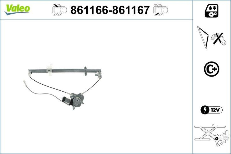 VALEO Fensterheber 861166