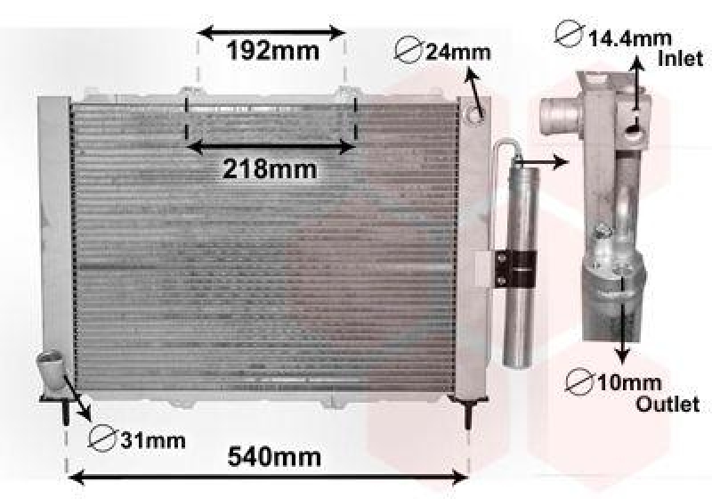 VAN WEZEL Cooler Module