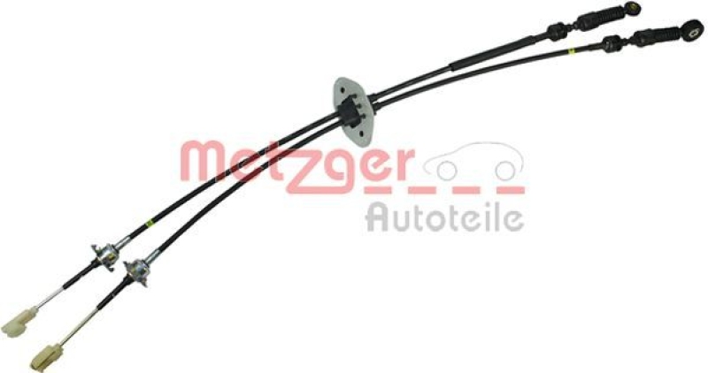 METZGER Cable Pull, manual transmission