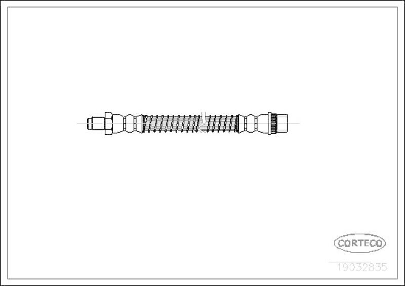 CORTECO Brake Hose