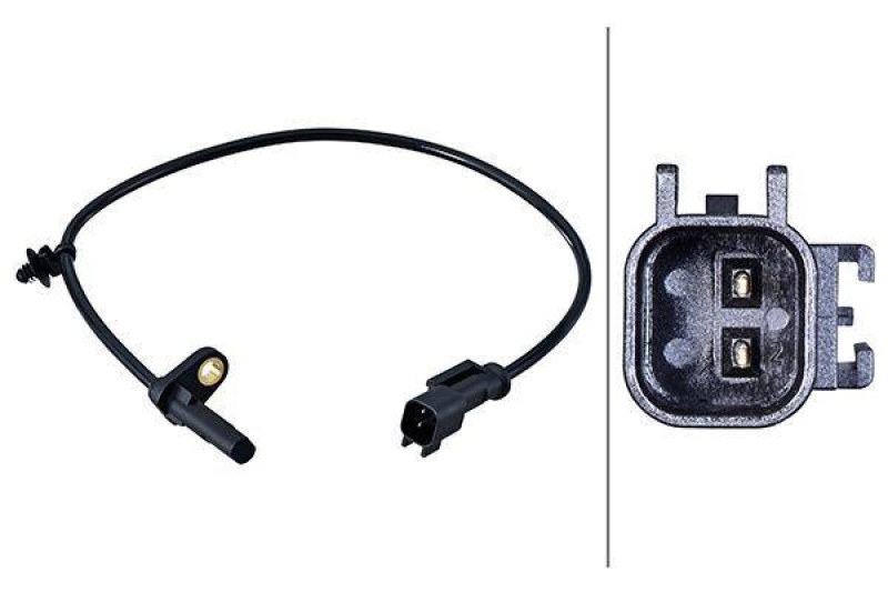 HELLA Sensor, Raddrehzahl 6PU 358 216-211