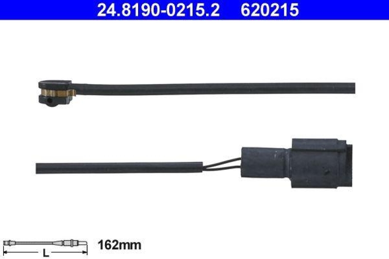 ATE Warning Contact, brake pad wear