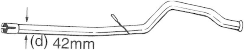 BOSAL Repair Pipe, catalytic converter