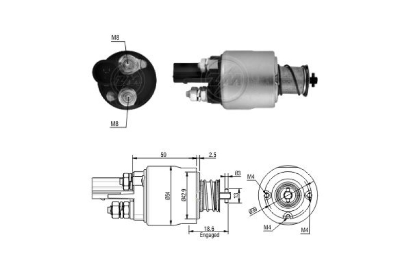 ERA Magnetschalter für Starter / Anlasser