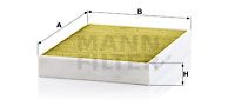 MANN-FILTER Filter, interior air FreciousPlus