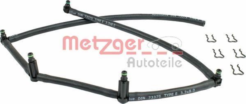 METZGER Schlauch, Leckkraftstoff