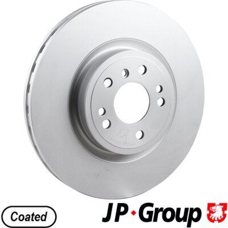 2x JP GROUP Brake Disc JP GROUP