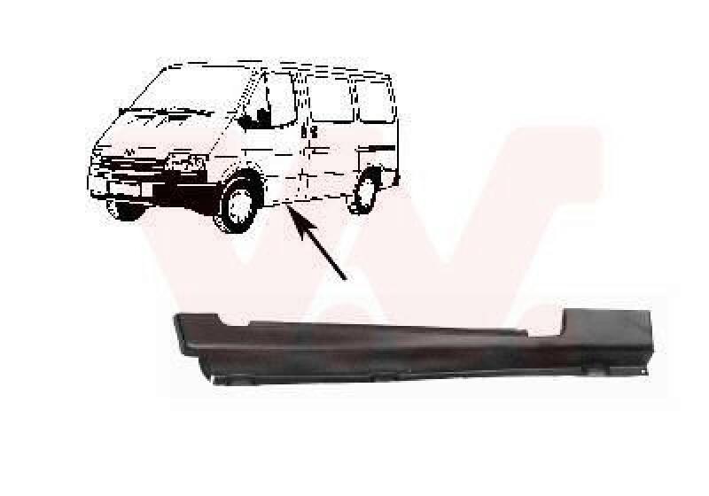 VAN WEZEL Foot Board, door sill
