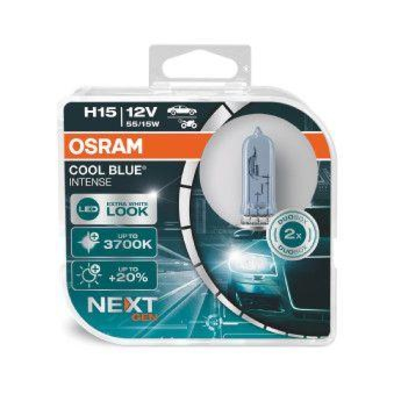 OSRAM Glühlampe, Fernscheinwerfer COOL BLUE® INTENSE (Next Gen)