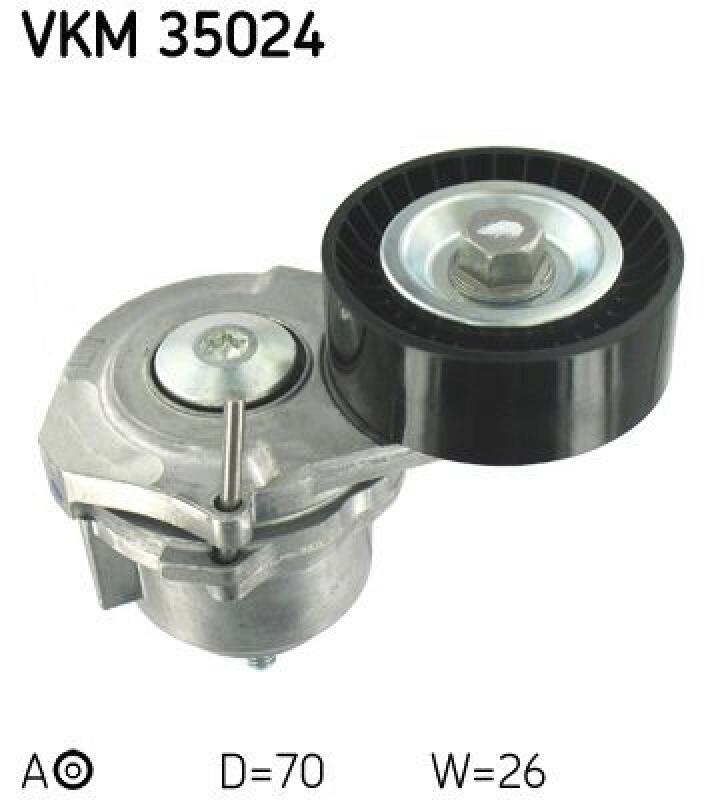 SKF Tensioner Pulley, V-ribbed belt