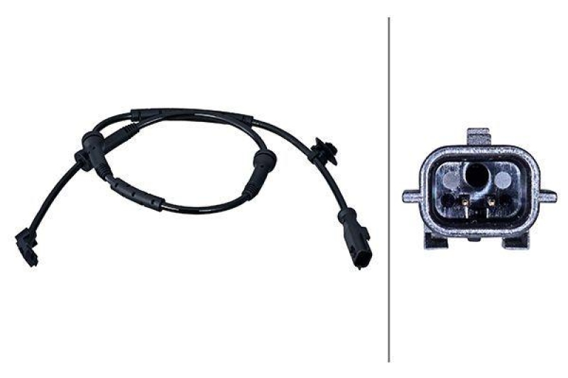 HELLA Sensor, Raddrehzahl 6PU 358 216-241