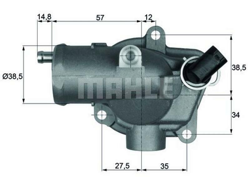 MAHLE Thermostat für Kühlmittel / Kühlerthermostat