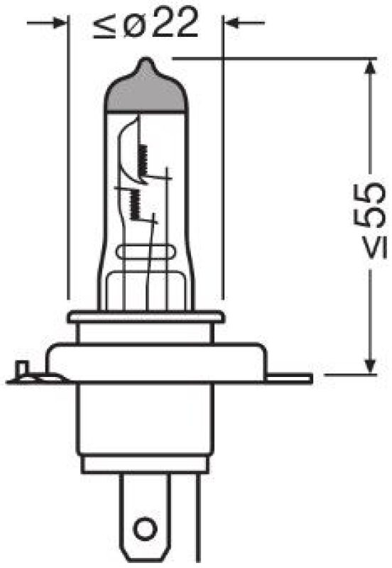 OSRAM Glühlampe, Fernscheinwerfer COOL BLUE® INTENSE (Next Gen)