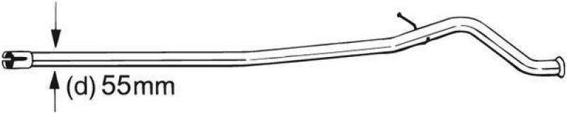 BOSAL Repair Pipe, catalytic converter