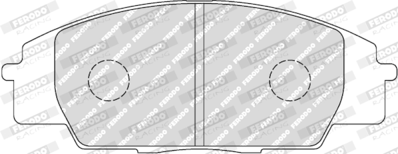 FERODO RACING Bremsbelagsatz, Scheibenbremse