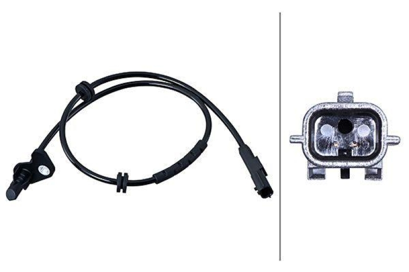 HELLA Sensor, Raddrehzahl 6PU 358 216-251