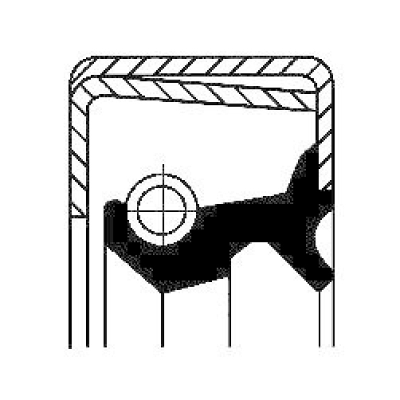 CORTECO Shaft Seal, wheel hub