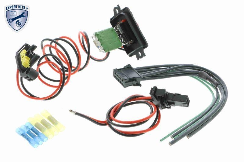 VEMO Series Resistor, electro motor radiator fan EXPERT KITS +