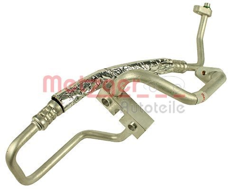 METZGER High-/Low Pressure Line, air conditioning