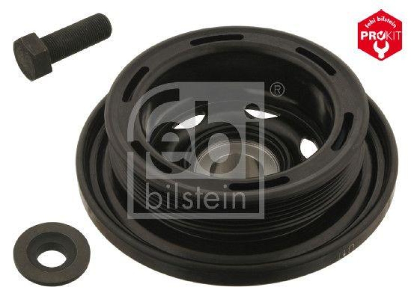 FEBI BILSTEIN Riemenscheibe, Kurbelwelle ProKit 33600