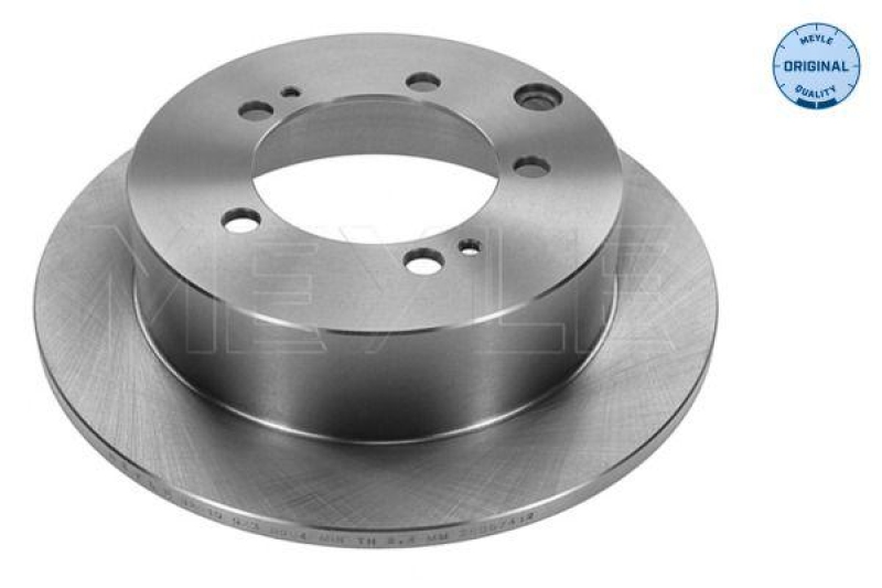 2x MEYLE Brake Disc MEYLE-ORIGINAL: True to OE.