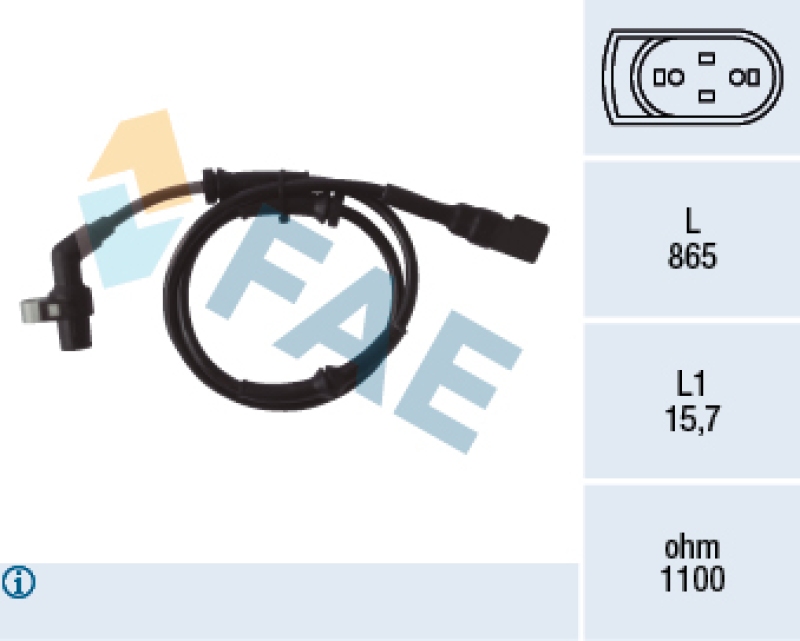 FAE Sensor, Raddrehzahl