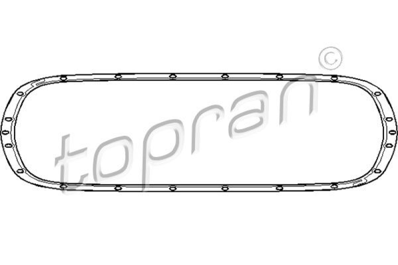 TOPRAN Dichtung, Ölwanne-Automatikgetriebe