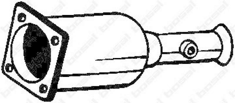 BOSAL Ru&szlig;-/Partikelfilter, Abgasanlage 097-126