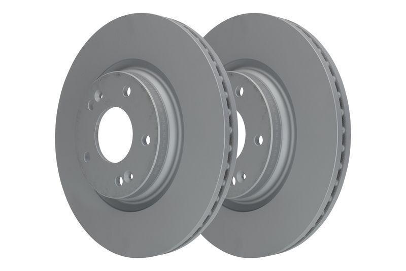 ATE Bremsscheiben + Bremsbeläge Vorne Hinten passend für Hyundai Tucson KIA 1.6