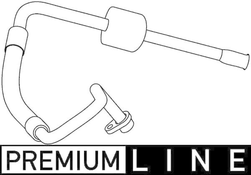 MAHLE High-/Low Pressure Line, air conditioning BEHR *** PREMIUM LINE ***