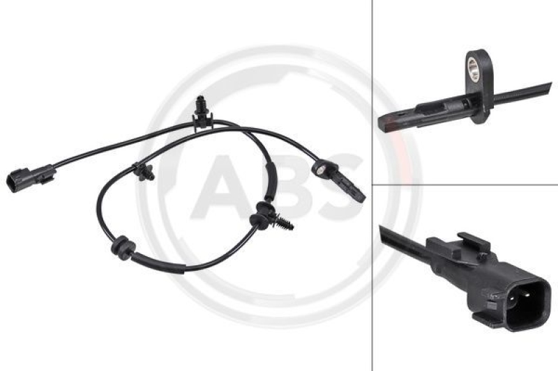 Sensor, wheel speed