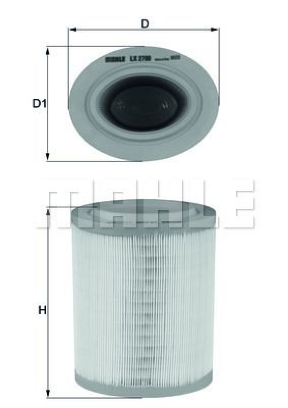 KNECHT Luftfilter