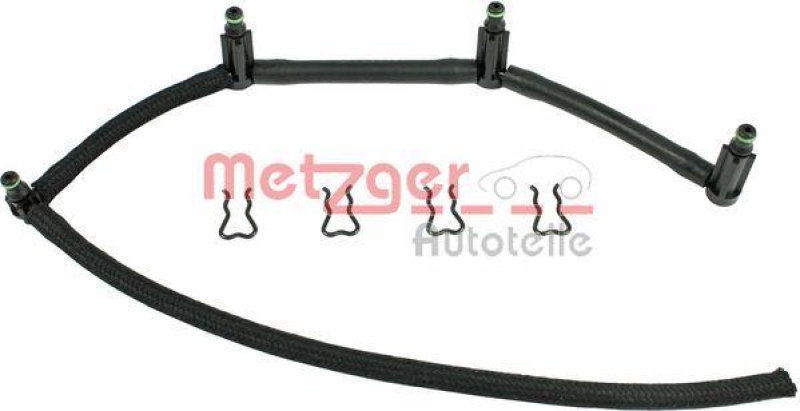 METZGER Hose, fuel overflow